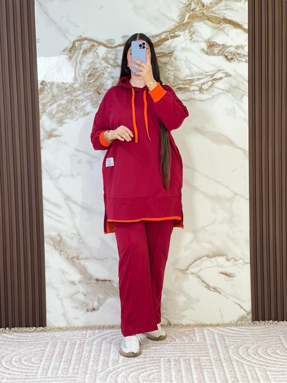 Ensemble Kitma garnage orange - Image 3